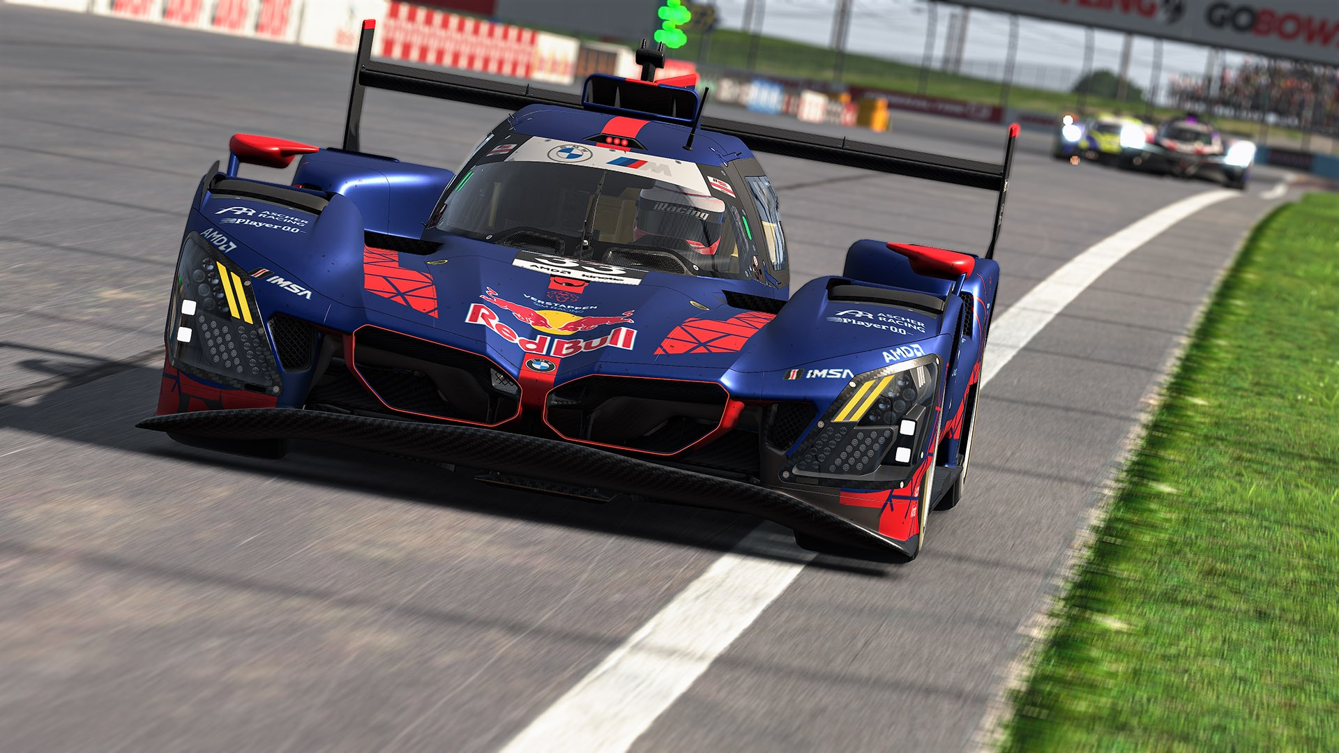 A GTP prototype on the kerbs at Watkins Glen